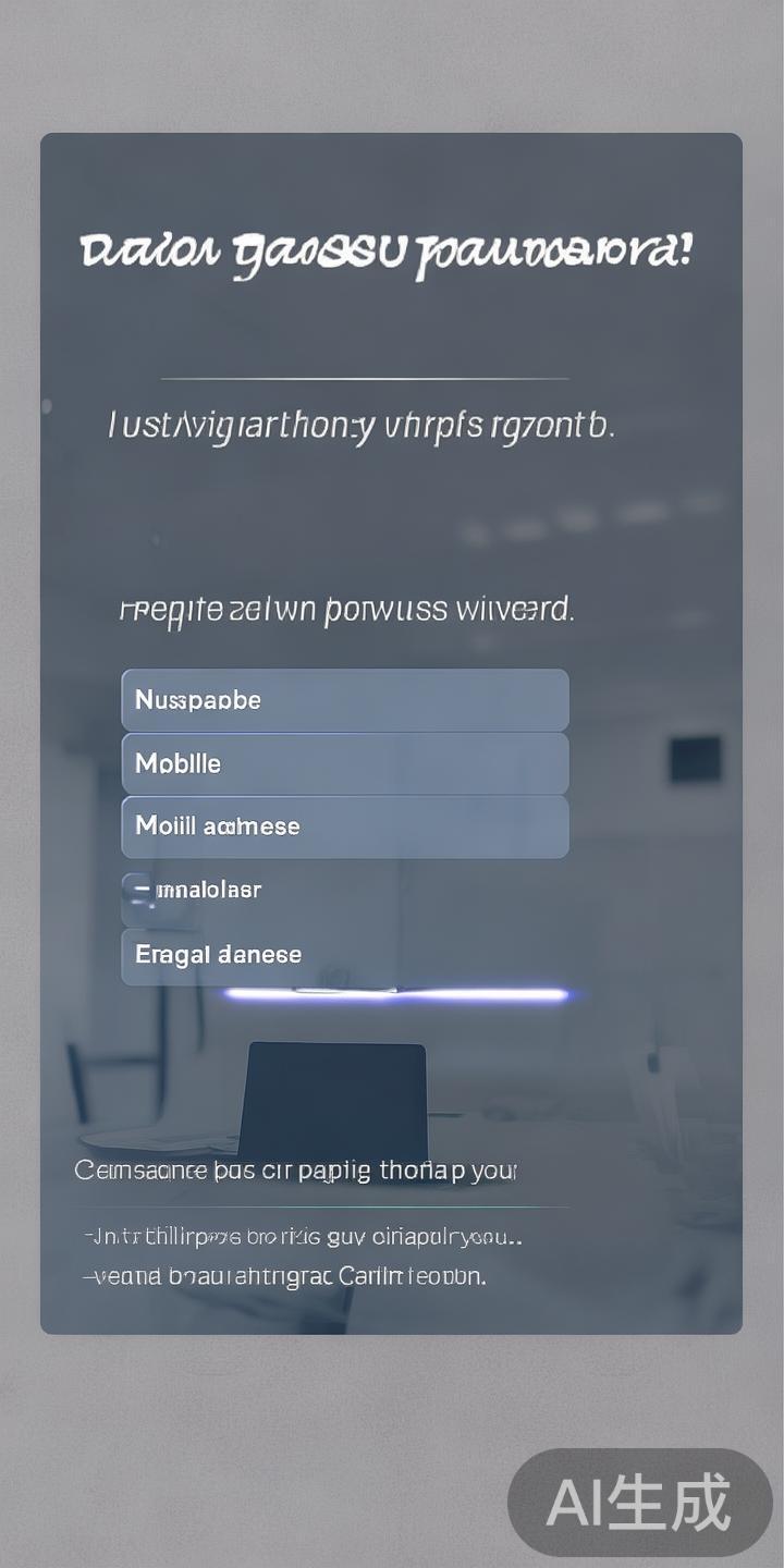 填写基本信息
一般需要填写用户名、手机号码或电子